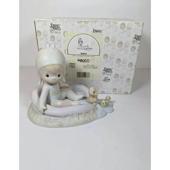 Precious Moments "August" - #110078 from 1989 - Picture 1 of 2